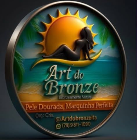 Selo da Art do Bronze — 3 sessões de bronzeamento luxo